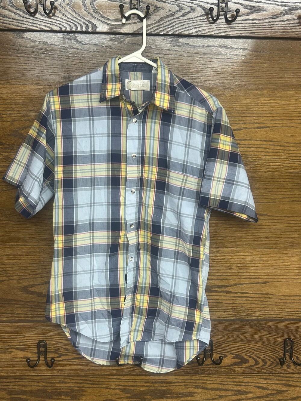 Arnold Palmer Small Plaid Men’s Shirt